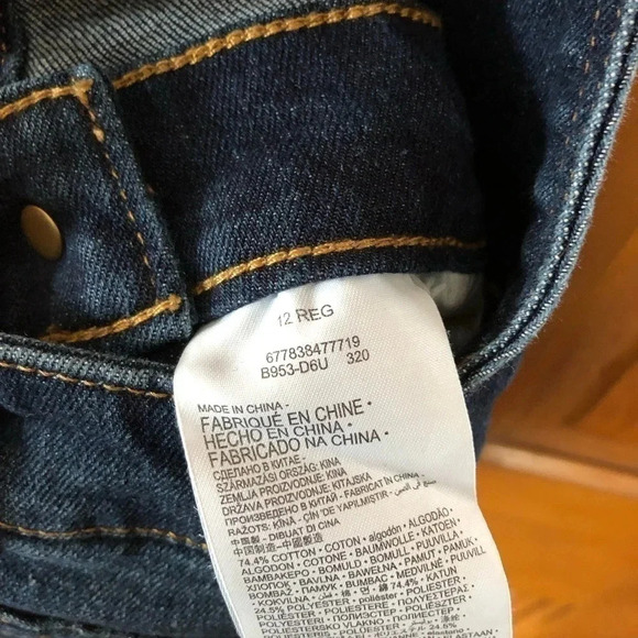 Host Pick! LEVI’S Denim Overalls with  Red and White Straps - Picture 10 of 13